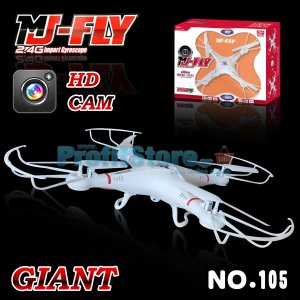 Τηλεκατευθυνόμενο Ελικόπτερο Quadcopter 6 Axis Gyro 2.4GHz με HD Camera MJ105 GIANT