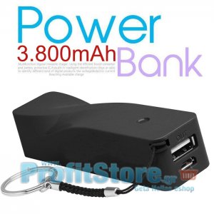 Mini Universal USB φορτιστής Smartphones &amp; Tablets - PowerBank 3800mAh