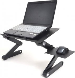 Πτυσσόμενο Τραπεζάκι για Laptop με 2 Ανεμιστήρες Ψύξης και Θέση Mouse - OEM T8 Smart Foldable Table