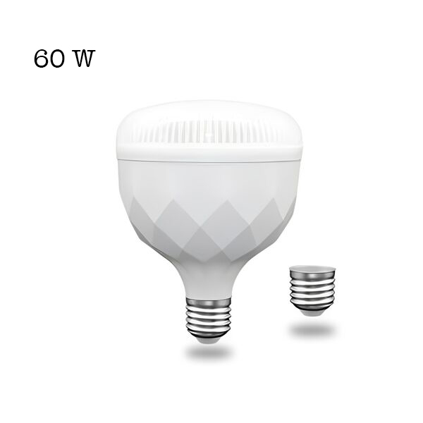 Led Λάμπα Ψυχρού Λευκού Φωτισμού E27 60W 220V 4800LM 6500K