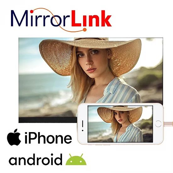 Multimedia Android 10 Ελληνικό Πλοηγό GPS & Menu 9,5 1DIN Οθόνη Αυτοκινήτου με Playstore, Ενισχυτή 4x60W, WI-FI, Bluetooth, Mirrorlink, USB, MP3, 9880A OEM