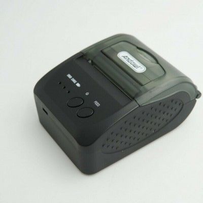 Andowl Θερμικός Εκτυπωτής Bluetooth & USB 58mm Ασύρματος Επαναφορτιζόμενος POS