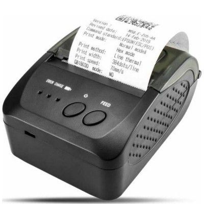 Andowl Θερμικός Εκτυπωτής Bluetooth & USB 58mm Ασύρματος Επαναφορτιζόμενος POS