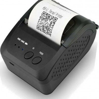 Andowl Θερμικός Εκτυπωτής Bluetooth & USB 58mm Ασύρματος Επαναφορτιζόμενος POS
