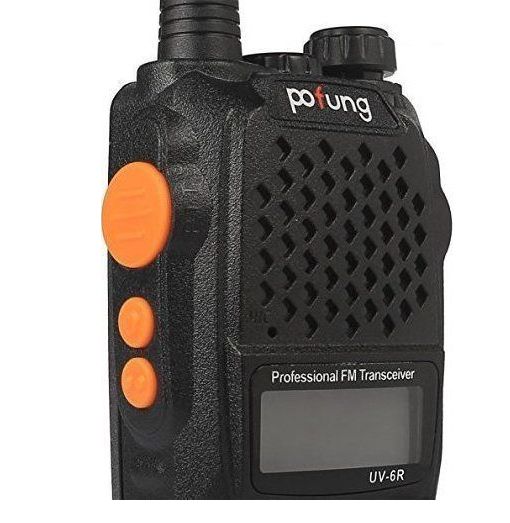 2 Ασύρματοι Φορητοί Πομποδέκτες Walkie Talkie Αμφίδρομη Eνδοεπικοινωνία Two Way Audio UHF VHF Pofung