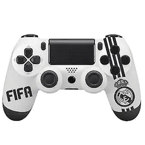 Doubleshock FIFA MADRID Ασύρματο Gamepad Χειριστήριο Παιχνιδιών για PS4, PS TV, PS Now με Φωτιζόμενη Μπάρα USB