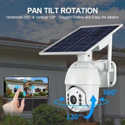 IP Ασύρματη Κάμερα Παρακολούθησης Wi-Fi 1080p Full HD Αδιάβροχη με Αμφίδρομη Επικοινωνία Φακό 4.0mm και Ηλιακό Πάνελ Φόρτισης IP Ασύρματη Κάμερα Παρακολούθησης Wi-Fi 1080p Full HD Αδιάβροχη με Αμφίδρομη Επικοινωνία Φακό 4.0mm και Ηλιακό Πάνελ Φόρτισης