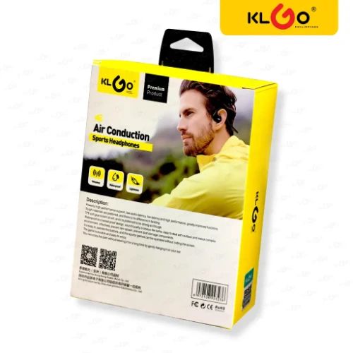 Ασύρματα Αδιάβροχα Air Conduction Ακουστικά Bluetooth V5.3 με Ακύρωση Θορύβου KLGO