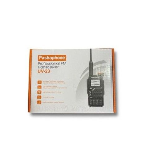 Ασύρματος Επαγγελματικός Πομποδέκτης 7W VHF UHF FM με Μεγάλη Μπαταρία & 128 Κανάλια – Walkie Talkie Pashaphone UV-23