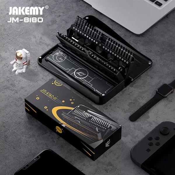 Σετ Κατσαβιδιών Ακριβείας 47 Τεμαχίων Jakemy με Κασετίνα CR-V 