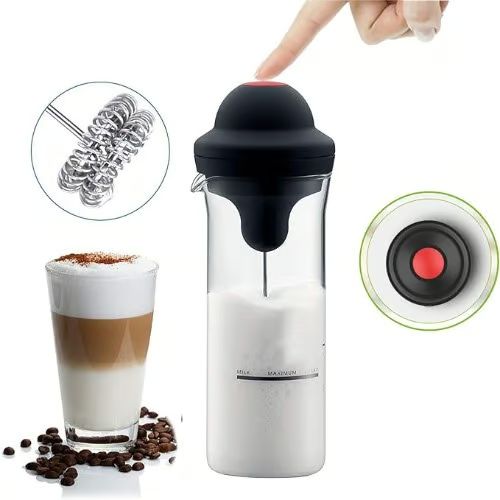 Ηλεκτρική Συσκευή για Αφρόγαλα 450ml – Milk Frother Heat Proof Glass