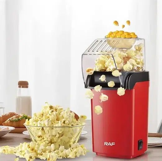 Μίνι Μηχανή Ποπ-Κορν Ζεστού Αέρα 1200W RAF - Κόκκινο