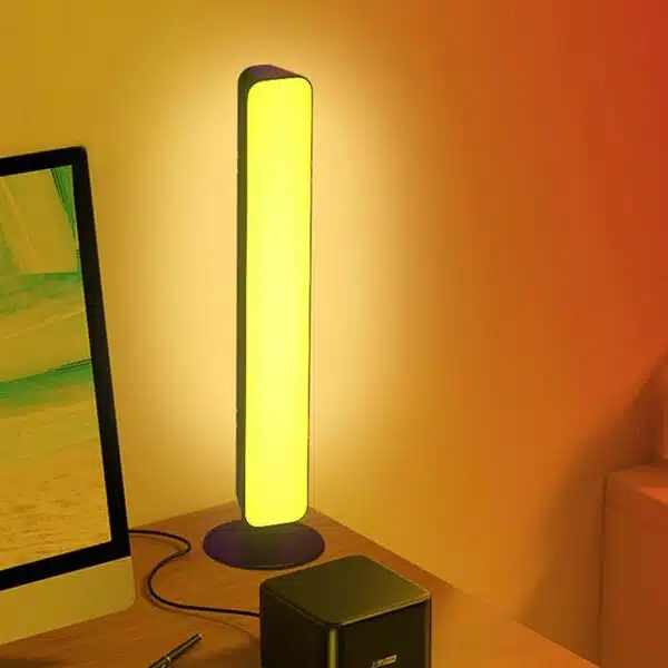 LED RGB Επιτραπέζιο Διακοσμητικό Φωτιστικό Μπάρα με Τηλεχειριστήριο και Ρυθμιζόμενο Φωτισμό 