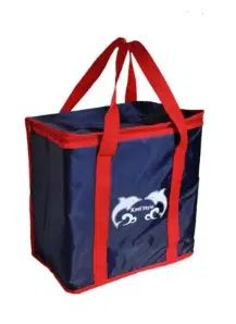 Ισοθερμική Τσάντα Ώμου 20Lt 35×17.5x35cm - Κόκκινο/Μπλε