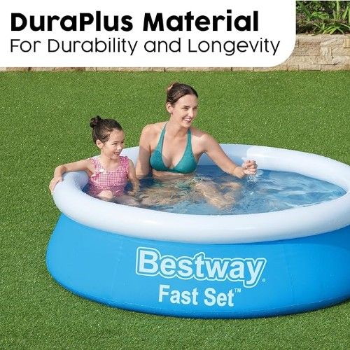 Φουσκωτή Στρόγγυλη Πισίνα 183 x 51 cm - Fast Set Bestway