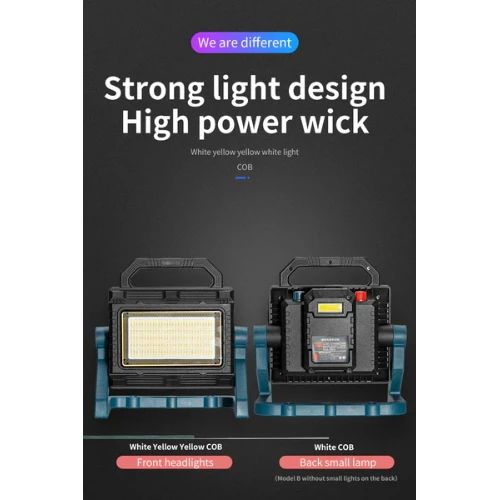 COB Led Φορητό Φωτιστικό Εργασίας Πολλαπλών Χρήσεων - GD-102C