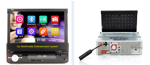 Ηχοσύστημα Multimedia Αυτοκινήτου 1 DIN με Οθόνη Αφής - GPS, Bluetooth, FM, AUX - BEKO