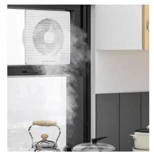 Επιτοίχιος Εξαεριστήρας 150mm 15W - Απομάκρυνση Θερμότητας και Υγρασίας