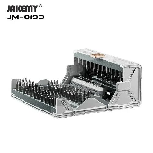 Σετ Ηλεκτρικών Κατσαβιδιών 500 Mha 3.7V Μπαταρίας 180 σε 1 Σε Κασετίνα - Jakemy