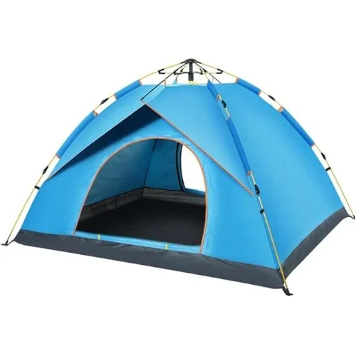 Αυτόματη Σκηνή Camping για 3 Άτομα 200x220x140εκ. Μπλε
