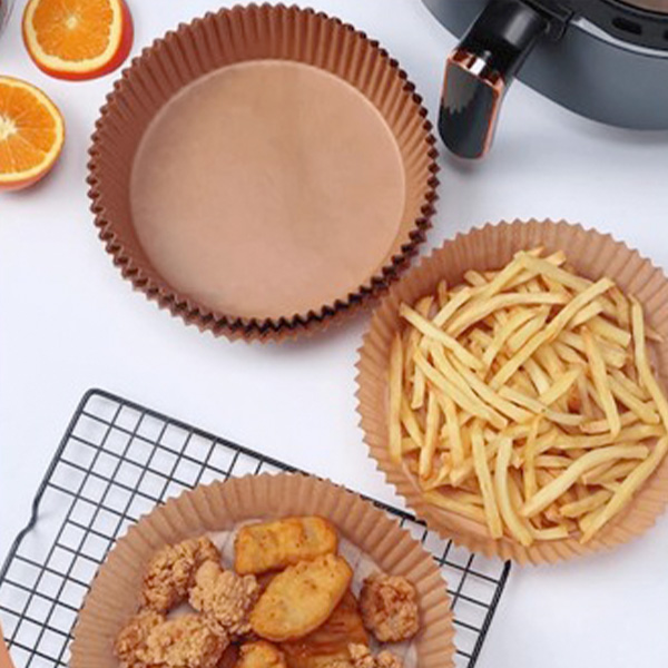 Αντικολλητικά Χαρτιά για Φριτέζα Αέρος - Air Fryer 50 Τεμάχια για Υγιεινό και Αδιάβροχο σε Νερό και Λάδι Μαγείρεμα