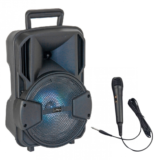Ηχείο 50 Watt με Σύστημα Καραόκε, Μικρόφωνο, FM, AUX, Bluetooth και Φωτισμό LED - ARRANGO