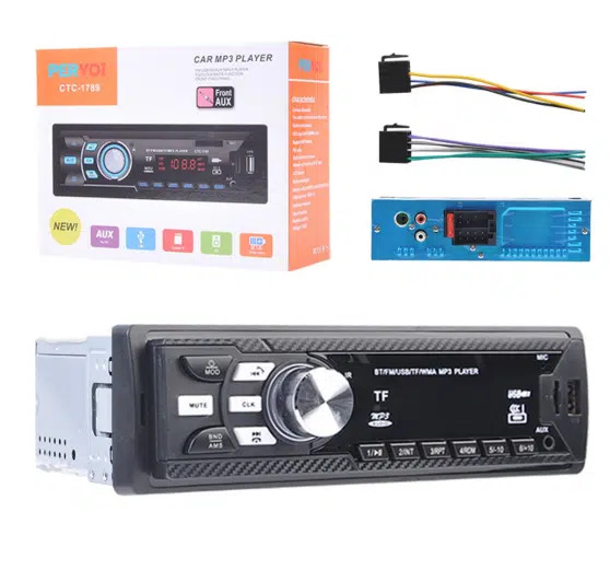 Ηχοσύστημα MP3 Player Αυτοκινήτου 4x60W με Bluetooth USB, SD, AUX, FM Radio & Τηλεχειριστήριο