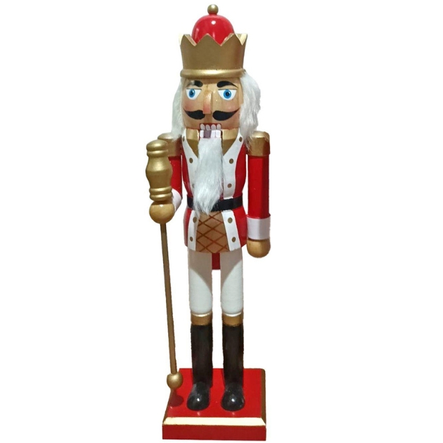 Ξύλινος Καρυοθραύστης 38 cm - Χριστουγεννιάτικο Διακοσμητικό