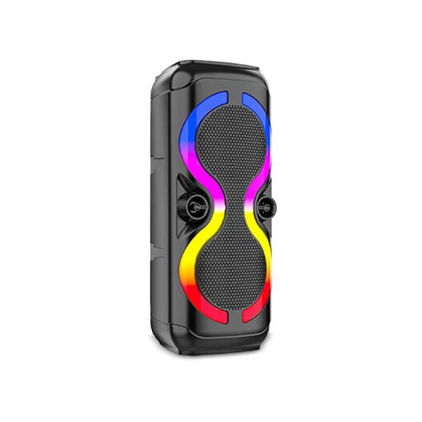 Ασύρματο Φορητό Ηχείο Bluetooth 20W με LED RGB Φωτισμό, Τηλεχειριστήριο & Μικρόφωνο Καραόκε