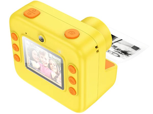 Compact Παιδική Φωτογραφική Μηχανή 48MP με Θερμικό Εκτυπωτή & Οθόνη 2 Ιντσών - Hoco