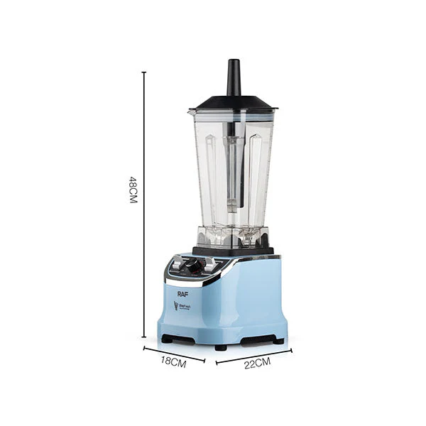 Ισχυρό Ηλεκτρικό Μπλέντερ 1200W RAF 2LT Για Smoothies 