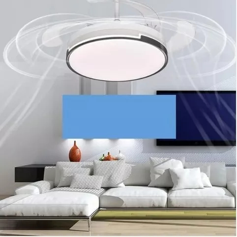 Ανεμιστήρας Οροφής 48” 120W με Φωτισμό & Τηλεχειριστήριο - Λευκό