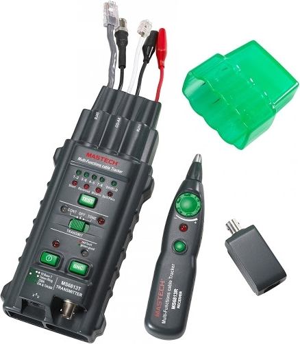 Ανιχνευτής & Ελεγκτής Δικτυακών Καλωδίων RJ45/RJ11/COAX - Multi-Function Tracker Mastech 