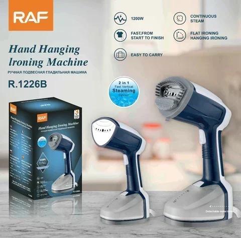 RAF Σίδερο Ατμού-Ατμοκαθαριστής Ρούχων Χειρός 1200W με Δοχείο 350ml Mπλε