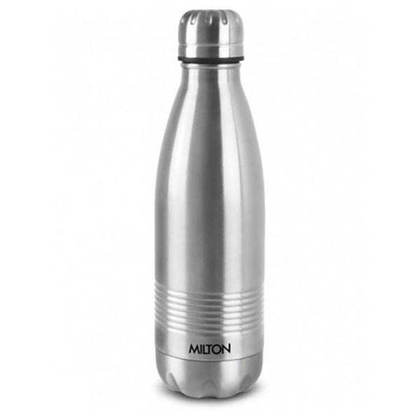 Θερμός Ανοξείδωτο 750ml Διπλού Τοιχώματος Milton Duo DLX Ασημί