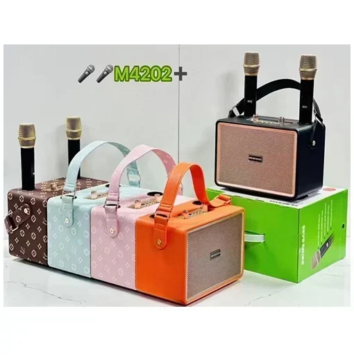 Ασύρματο Ηχείο Karaoke Bluetooth με 2 Μικρόφωνα