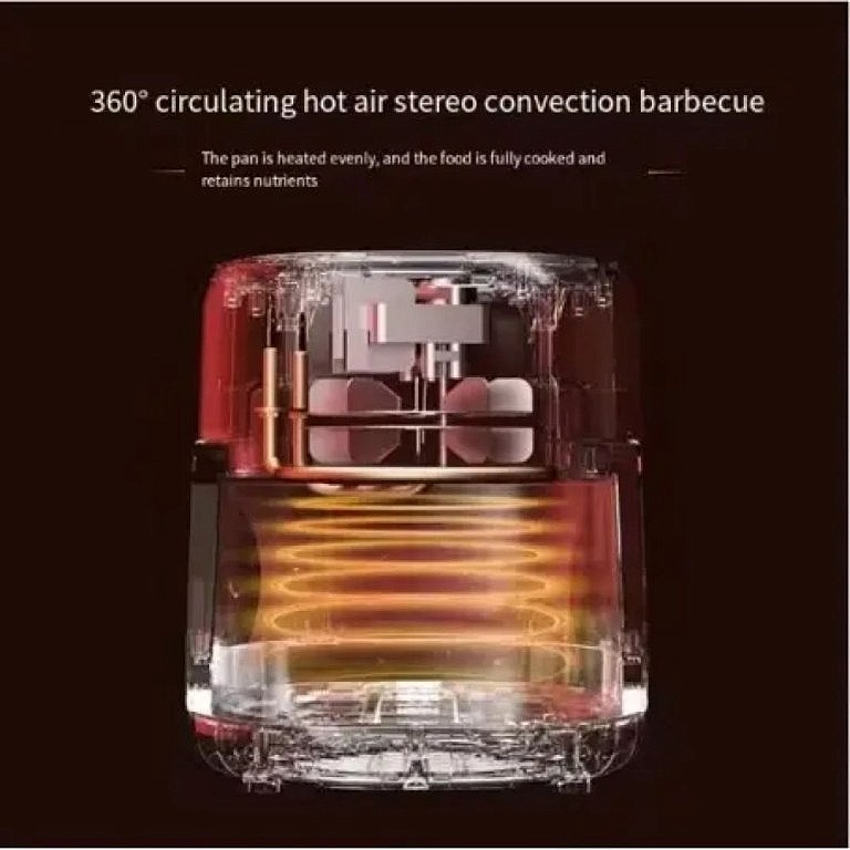 Φριτέζα Αέρος 8L 1000W Με 8 Προγράμματα SuTai ST-802
