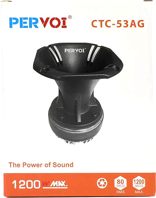 Ηχείο Αυτοκινήτου Pervoi 80W RMS 1200W Αλουμινίου Μαύρο Ηχείο Αυτοκινήτου Pervoi 80W RMS 1200W Αλουμινίου Μαύρο