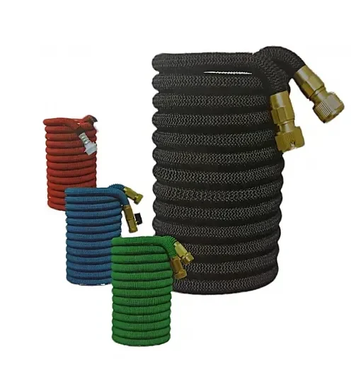 Magic Garden Hose Επεκτεινόμενο Λάστιχο Κήπου 15m - Μαύρο, Ανθεκτικό, Εύκολο Αποθήκευση