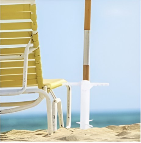 Βιδωτή Βάση Ομπρέλας Παραλίας Kmt Style 601708 – Σταθερότητα στην Άμμο | Για Κοντάρια 22-25mm, Ύψος 29cm, Εύκολη Τοποθέτηση