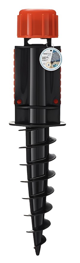 Βάση Ομπρέλας Παραλίας Βιδωτή Kmt Style 601709 – Σταθερή Στήριξη 41cm | Για Άμμο & Χώμα, Διάμετρος 25-32mm, Εύκολη Τοποθέτηση