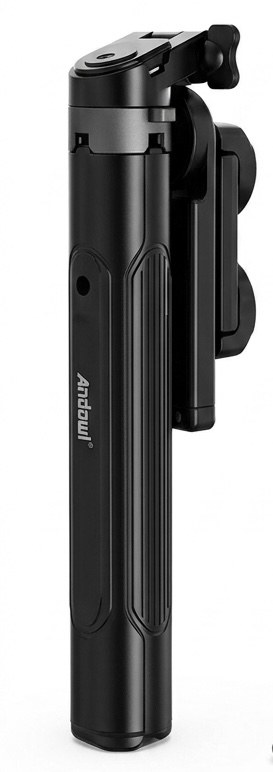 Selfie Stick Τρίποδο Andowl Q26 100cm – Αναδιπλούμενο με Bluetooth & Περιστροφή 360° | Για Κινητά iPhone & Android, Vlogging, Live Streaming