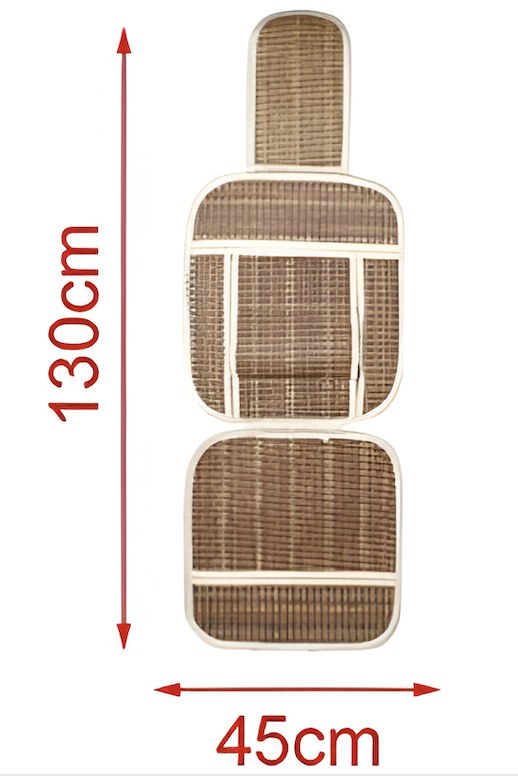 Ψάθινο Πλατοκάθισμα Αυτοκινήτου 130x45cm Ψάθινο Πλατοκάθισμα Αυτοκινήτου 130x45cm