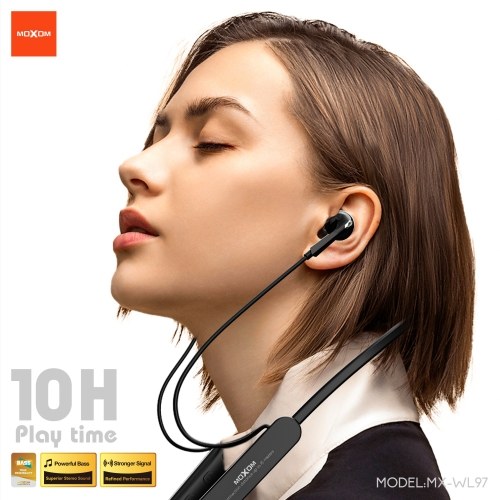 Ασύρματα Ακουστικά Moxom – Neckband Bluetooth 5.4 με Αυτονομία 10 Ώρες Ασύρματα Ακουστικά Moxom – Neckband Bluetooth 5.4 με Αυτονομία 10 Ώρες