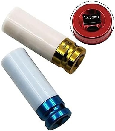 Σετ Κρουστικά Καρυδάκια Τροχών 1/2″ 17-19-21mm – Προστασία Ζάντας - 3 Τεμ. με Ένθετα, Χρωματική Κωδικοποίηση & Θήκη Μεταφοράς