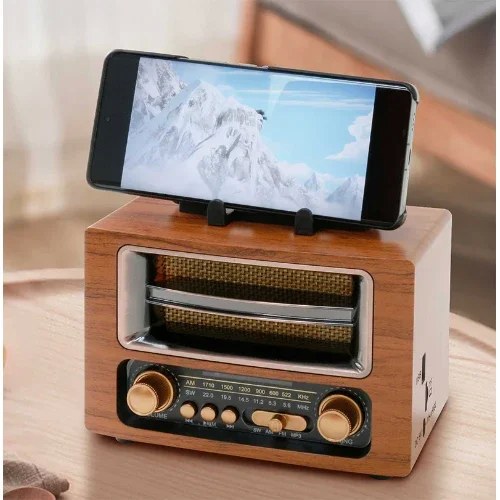Ρετρό Επιτραπέζιο Ραδιόφωνο Cmik – AM/FM, Bluetooth, Επαναφορτιζόμενο Ρετρό Επιτραπέζιο Ραδιόφωνο Cmik – AM/FM, Bluetooth, Επαναφορτιζόμενο