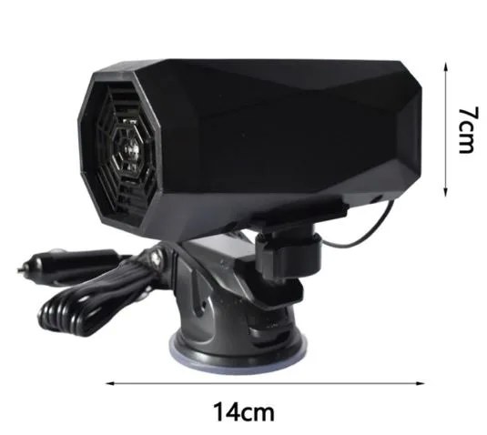 Αερόθερμο & Ανεμιστήρας Αυτοκινήτου 12V 150W – Άμεσο Ξεθάμπωμα Παρμπρίζ - Με Βεντούζα, Plug & Play, Περιστρεφόμενη Βάση 360°, Χειμώνα & Καλοκαίρι Αερόθερμο & Ανεμιστήρας Αυτοκινήτου 12V 150W – Άμεσο Ξεθάμπωμα Παρμπρίζ - Με Βεντούζα, Plug & Play, Περιστρεφόμενη Βάση 360°, Χειμώνα & Καλοκαίρι
