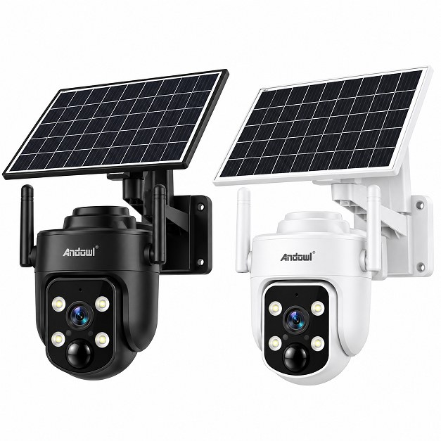 Κάμερα Ασφαλείας Wi-Fi 8K με Ηλιακό Πάνελ - PTZ, Night Vision, Ανίχνευση Κίνησης, Αμφίδρομη Επικοινωνία, Αδιάβροχη IP66