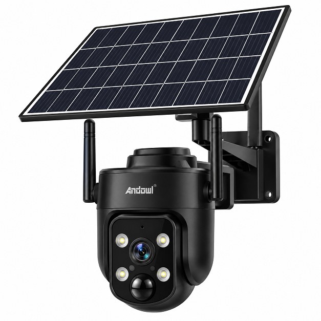 Κάμερα Ασφαλείας Wi-Fi 8K με Ηλιακό Πάνελ - PTZ, Night Vision, Ανίχνευση Κίνησης, Αμφίδρομη Επικοινωνία, Αδιάβροχη IP66