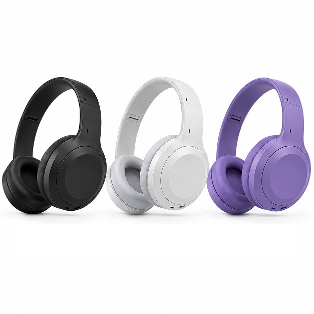 Ασύρματα Ακουστικά Over-Ear – Bluetooth 5.3 & LED Φωτισμός - Εμβέλεια 20m, Ενσύρματη AUX, Μικρόφωνο, Μαύρο, Λευκό, Μωβ Ασύρματα Ακουστικά Over-Ear – Bluetooth 5.3 & LED Φωτισμός - Εμβέλεια 20m, Ενσύρματη AUX, Μικρόφωνο, Μαύρο, Λευκό, Μωβ
